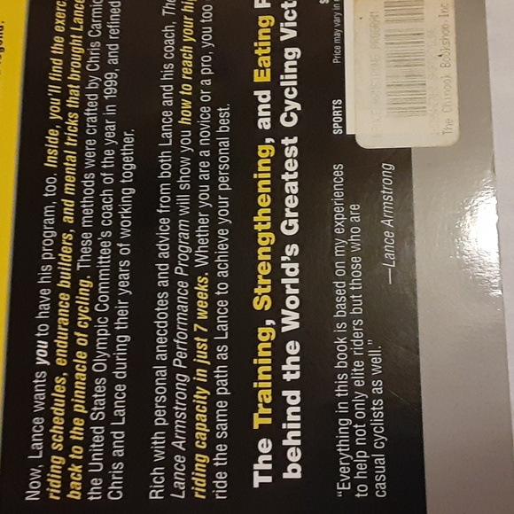 Lance Armstrong Performance Program Training, Strengthening, and Eating, Rodale - Picture 9 of 10